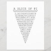 円周率の数 チラシ (正面)