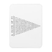 円周率の数 マグネット (縦)