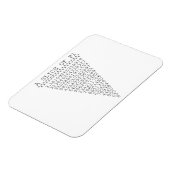 円周率の数 マグネット (左側)