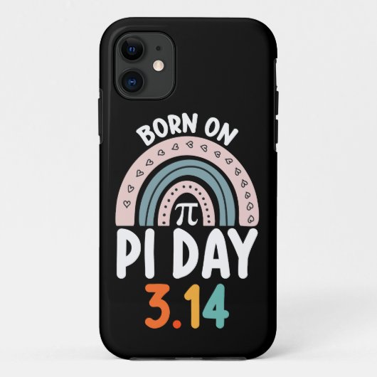 円周率の日生まれの誕生日おもしろ数学 Case-Mate iPhoneケース (裏面)