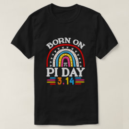 円周率の日生まれ 楽しい円周率の日 誕生日 Tシャツ