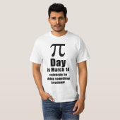 円周率の日記念Tシャツ Tシャツ (正面フル)