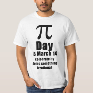 円周率の日記念Tシャツ Tシャツ