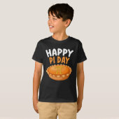 円周率の日 パイ 数学 彩虹 Tシャツ (正面フル)
