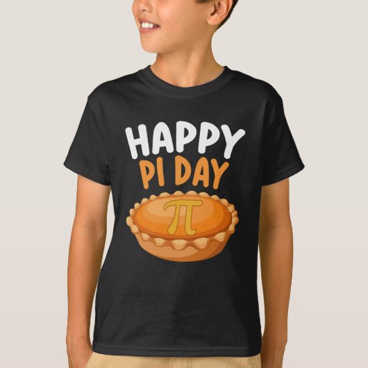 円周率の日 パイ 数学 彩虹 Tシャツ (正面)