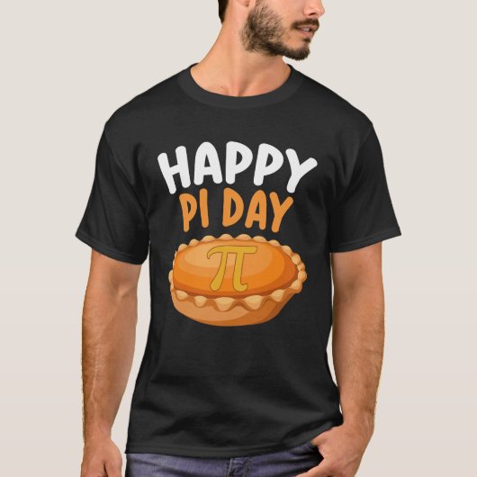 円周率の日 パイ 数学 数学 レインボー Tシャツ (正面)