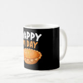 円周率の日 パイ 数学 虹 コーヒーマグカップ (正面右)