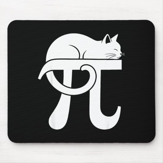 円周率の日 数学 猫 ネルド コメディ 教師 生徒 円周率の日 マウスパッド (正面)