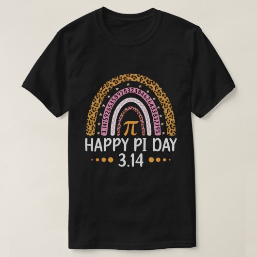 円周率の日 3.14 Tシャツ (デザイン正面)