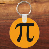 円周率の記号 キーホルダー (正面)