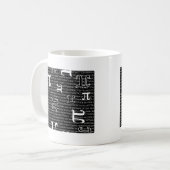 円周率は正方形 コーヒーマグカップ (正面左)