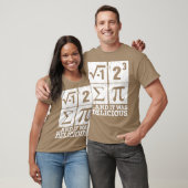円周率を食べちゃったTシャツ 面白い パイを食べた 数学オタク Tシャツ (ユニセックス)