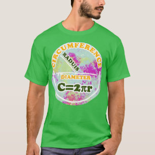 円周率数数式 Tシャツ