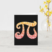 円周率日1 カード (黄色い花)