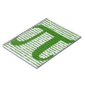 円周率日3.14 ノートブック (左側)