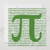 円周率日3.14 招待状 (正面)