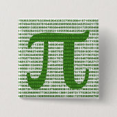 円周率日3.14 缶バッジ (正面)