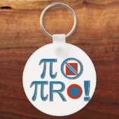 円周率正方形 キーホルダー (正面)