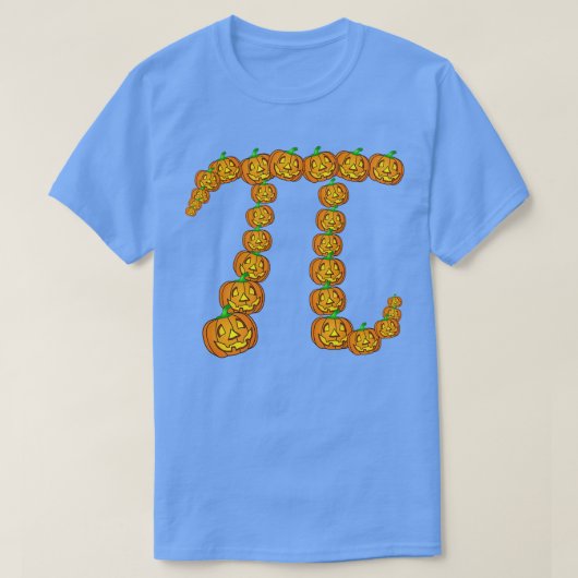円周率314算数引用文ハロウィンカボチャ2 Tシャツ (デザイン正面)
