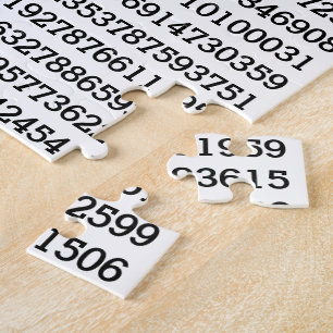円周率-不可能な数学Pi 8075桁 ジグソーパズル