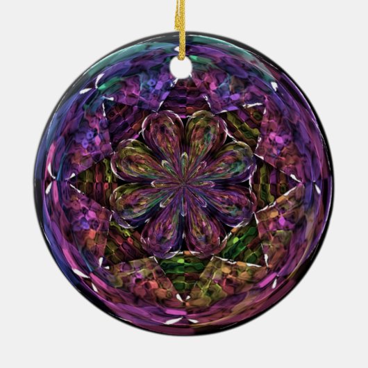 円周 セラミックオーナメント (裏面)