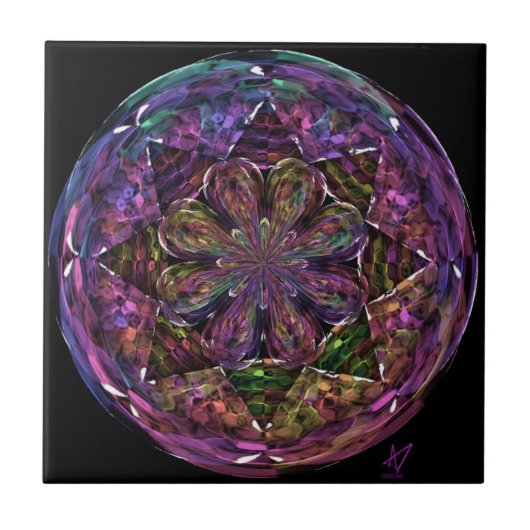 円周 タイル (正面)