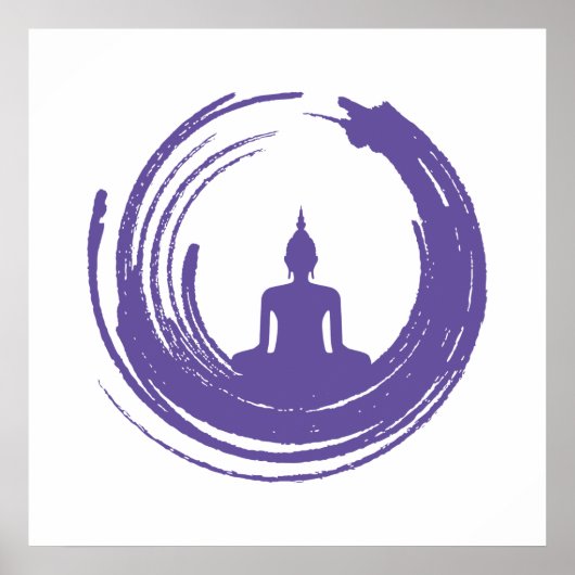 円宗仏禅の精神性 ポスター (正面)