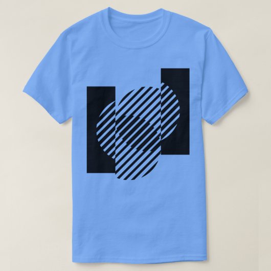 円幾何学組成 Tシャツ (デザイン正面)