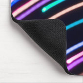 円弧パタ白熱［赤熱］光を放つーン – マウスパッド (コーナー)