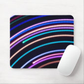 円弧パタ白熱［赤熱］光を放つーン – マウスパッド (マウス)