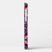 円弧車輪のドット数々の: – 色パターン Case-Mate iPhoneケース (裏面 / 左)