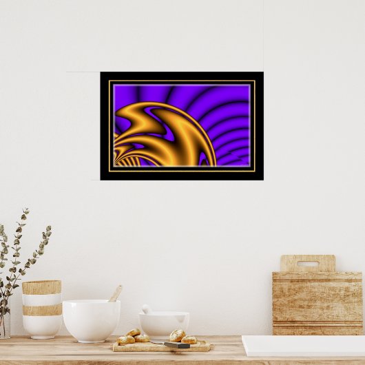 円弧 ポスター (キッチン)