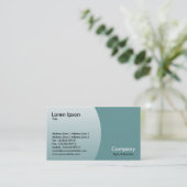 円弧 – 海緑 名刺 (スタンド正面)