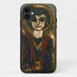 円形にされたプラク、キリストか聖者を、遅く描写します iPhone 11 ケース