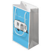 円形にされた旅行トレーラーThunder_Cove スモールペーパーバッグ (正面アングル)