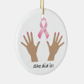 円形のオーナメント セラミックオーナメント (右)