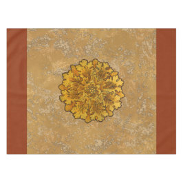 円形のカシは集りを去ります テーブルクロス