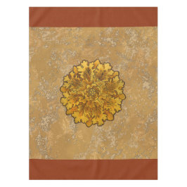 円形のカシは集りを去ります テーブルクロス