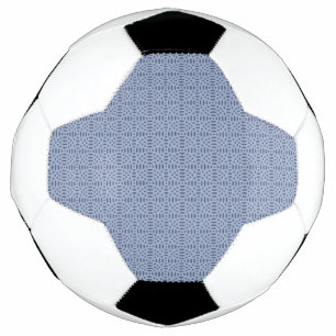 円形のシームレスパターン サッカーボール
