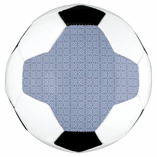 円形のシームレスパターン サッカーボール (正面)