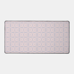 円形のシームレスパターン デスクマット