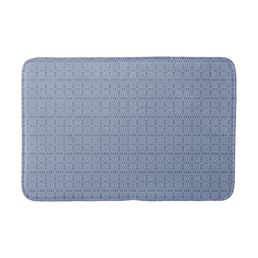 円形のシームレスパターン バスマット (正面)