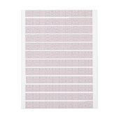 円形のシームレスパターン ラップアラウンドラベル (シート)
