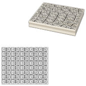 円形のシームレスパターン ラバースタンプ (押印)