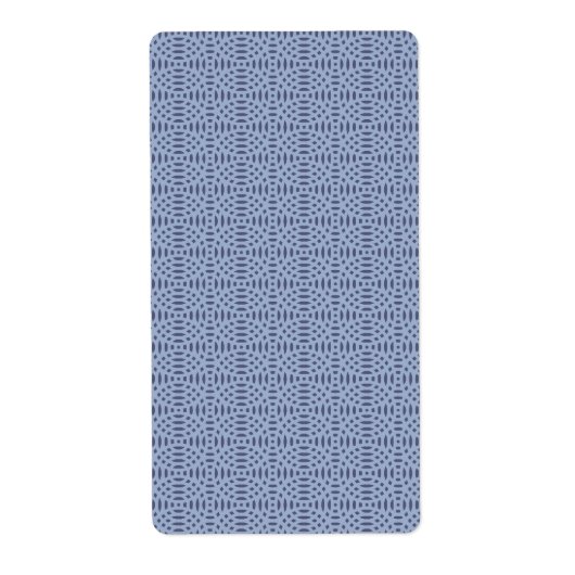 円形のシームレスパターン ラベル (正面)