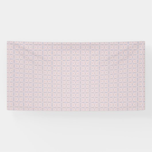 円形のシームレスパターン 横断幕 (横)