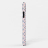 円形のシームレスパターン Case-Mate iPhoneケース (裏面/右)