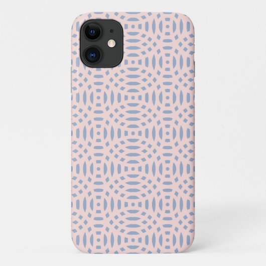 円形のシームレスパターン Case-Mate iPhoneケース (裏面)