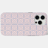 円形のシームレスパターン Case-Mate iPhoneケース (裏面 (横))
