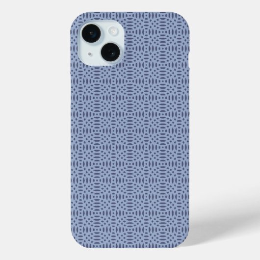 円形のシームレスパターン Case-Mate iPhoneケース (裏面)